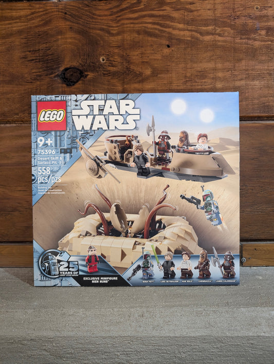 75396 Desert Skiff & Sarlacc Pit Build Only Star Wars 25th Anniversary Lego Set