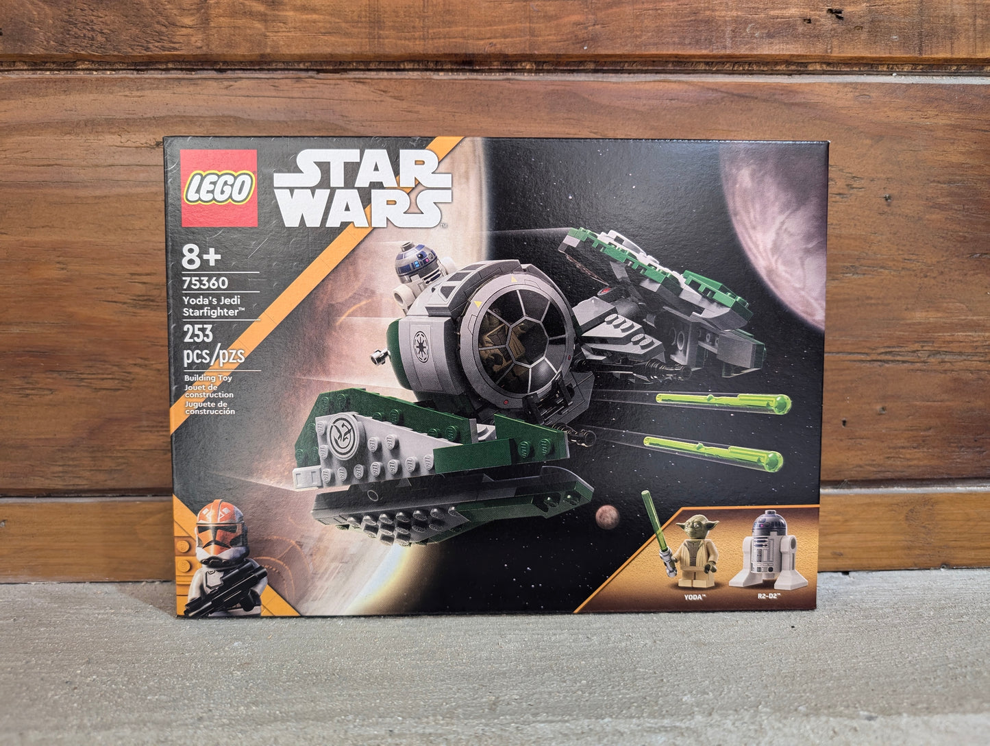 75360 Yoda’s Jedi Starfighter Build Only Star Wars Lego Set