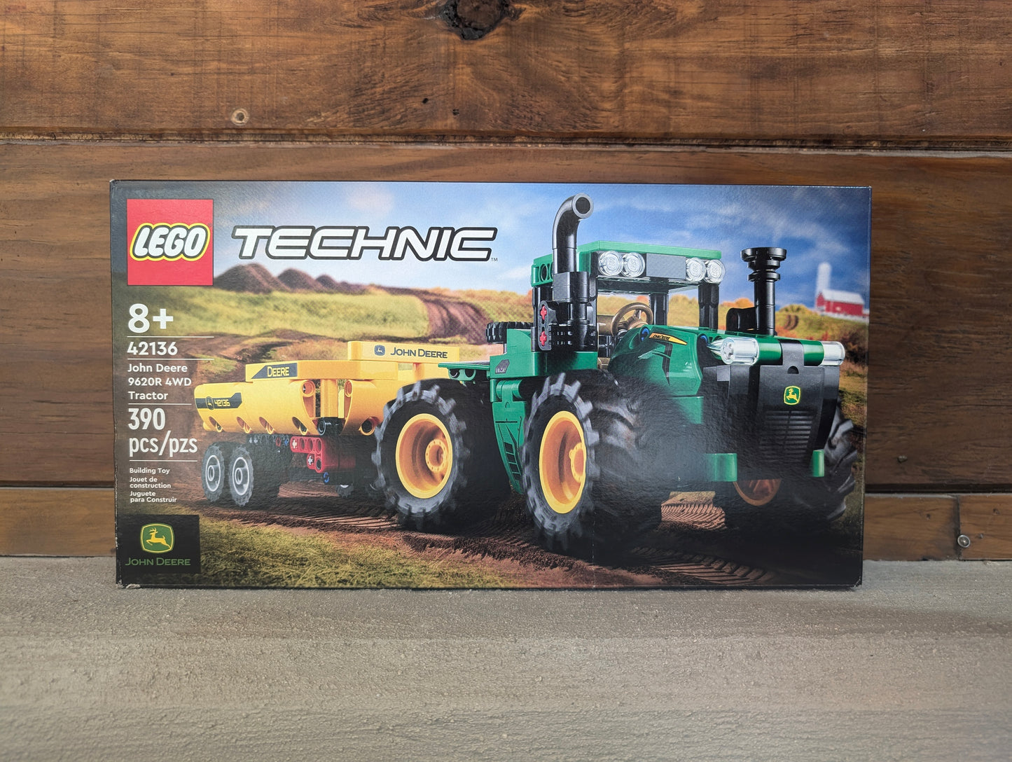 42136 John Deere 9620R 4WD Tractor Technic Lego Set