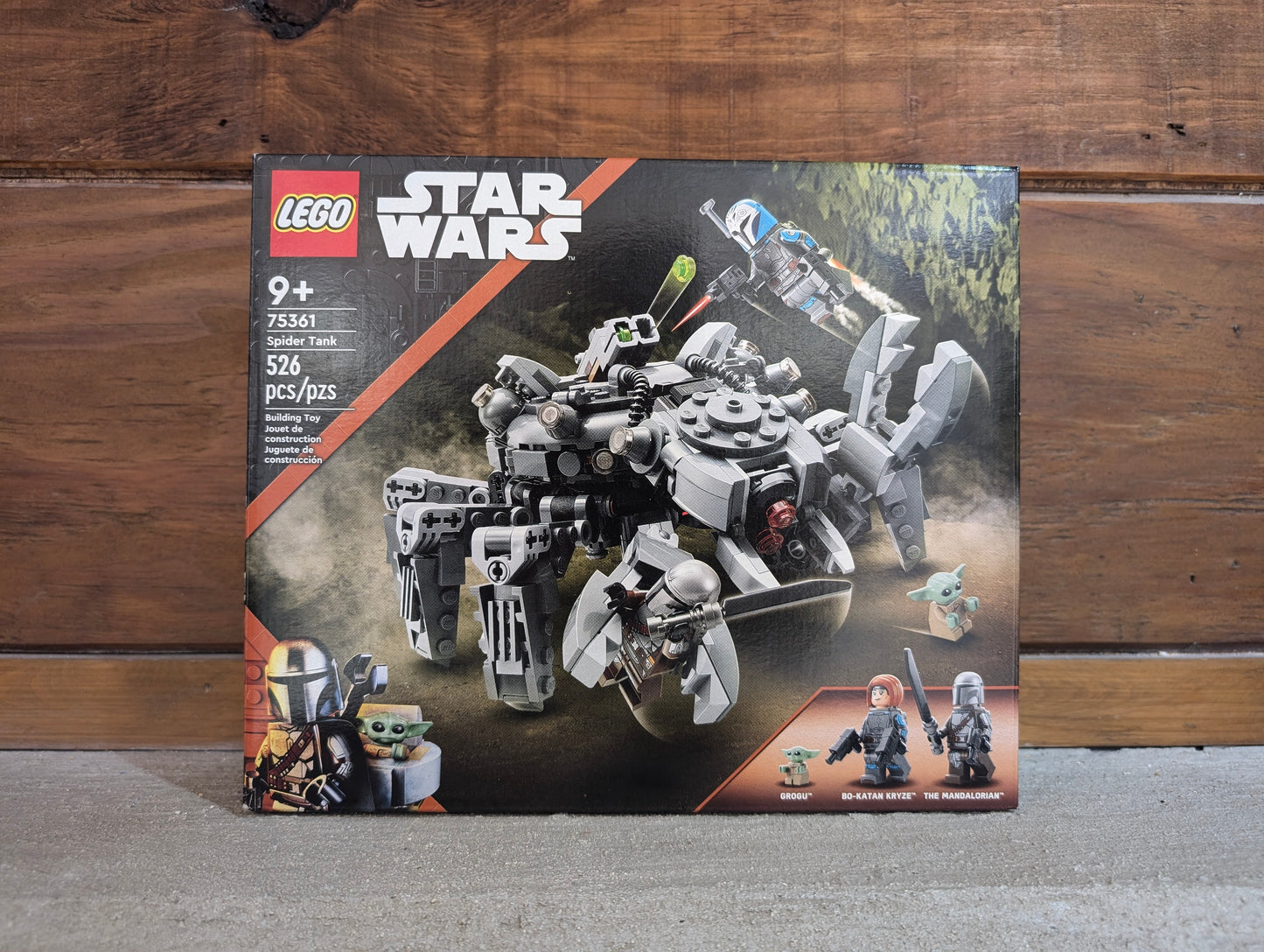 75361 Spider Tank Star Wars Lego Build Only