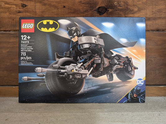 76273 Batman Construction Figure and the Bat-Pod Bike DC Super Heroes Lego Set