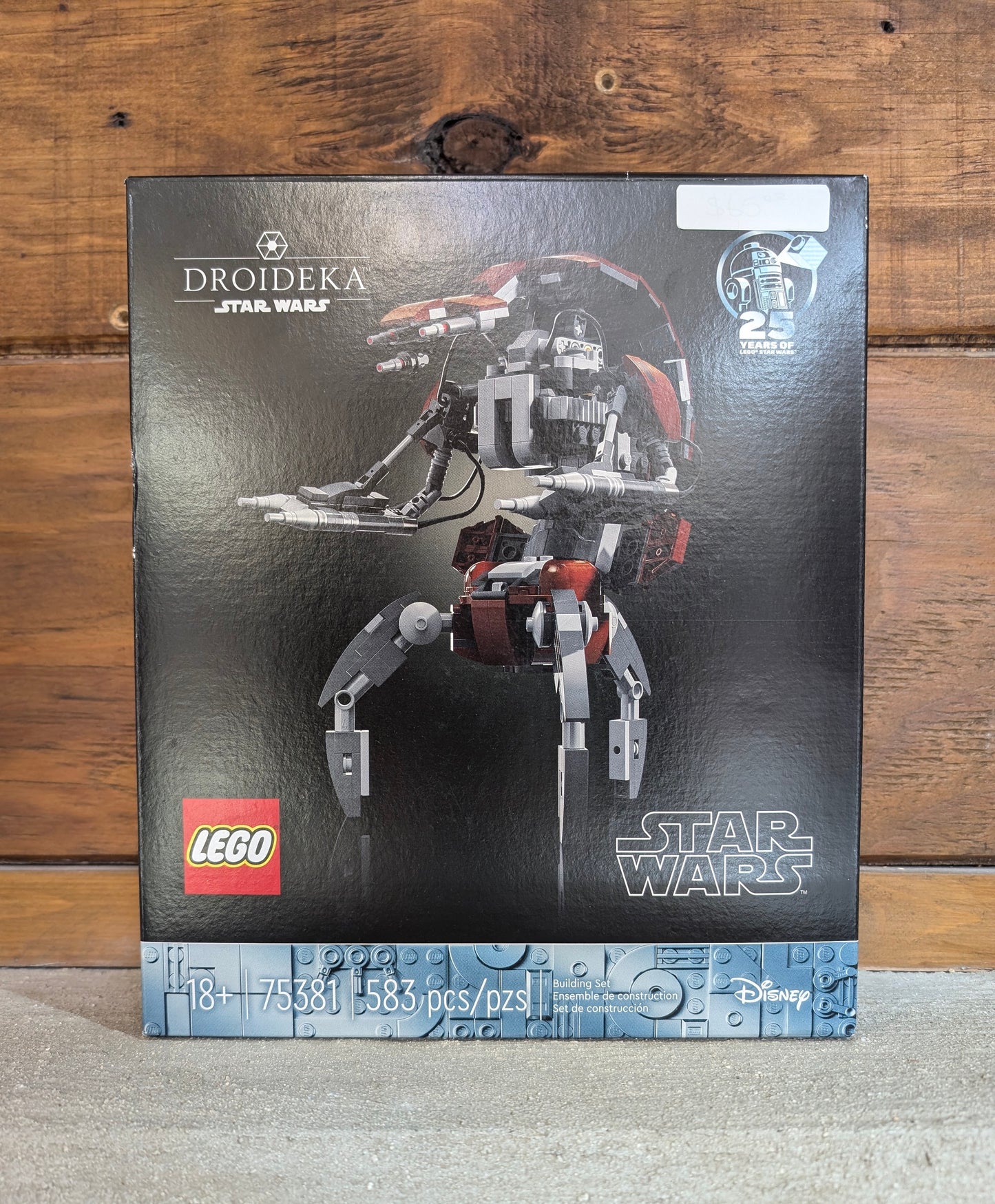 75381 Droideka Star Wars 25 Anniversary Lego Set