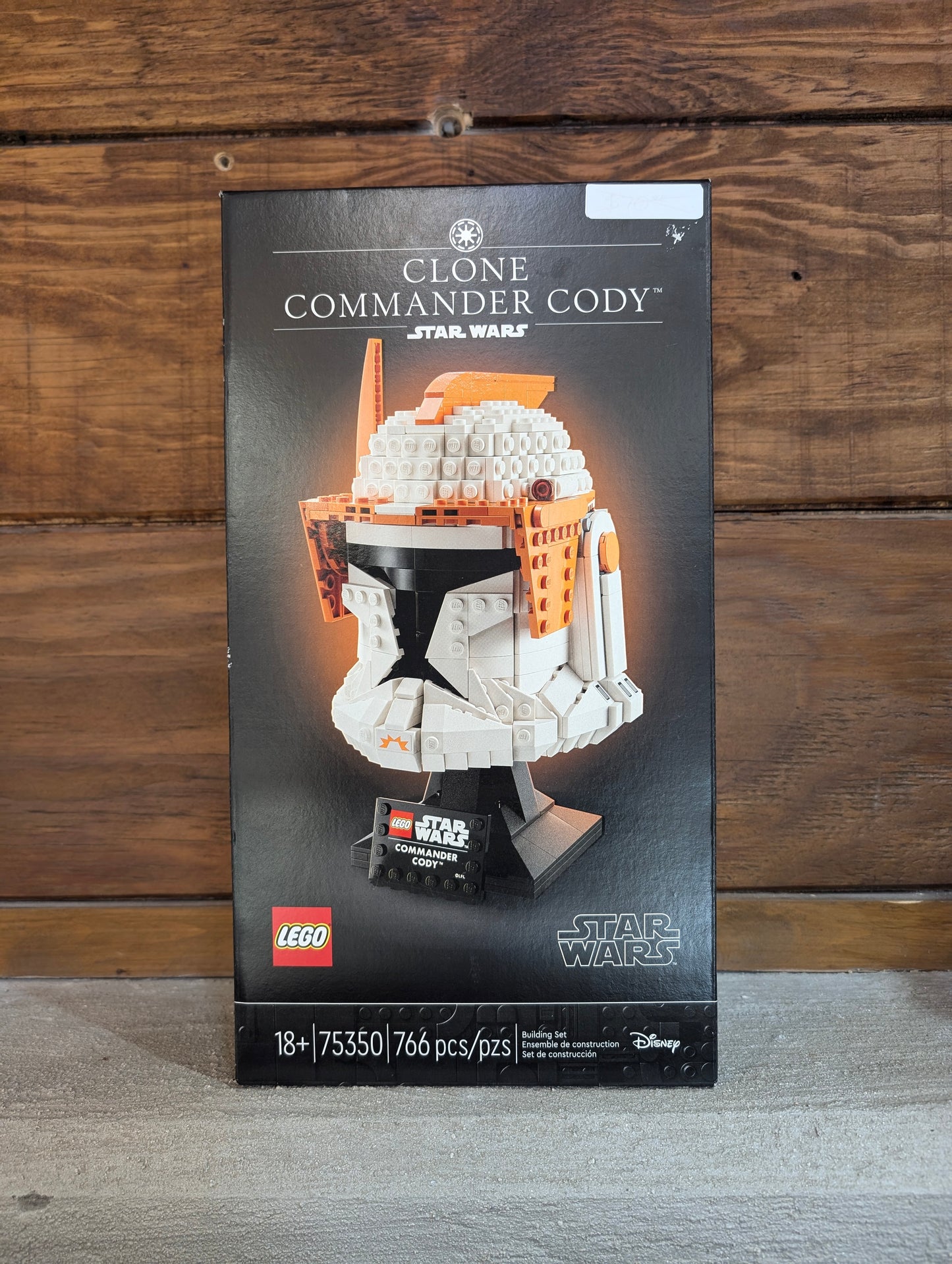 75350 Clone Commander Cody Helmet Star Wars Lego Set