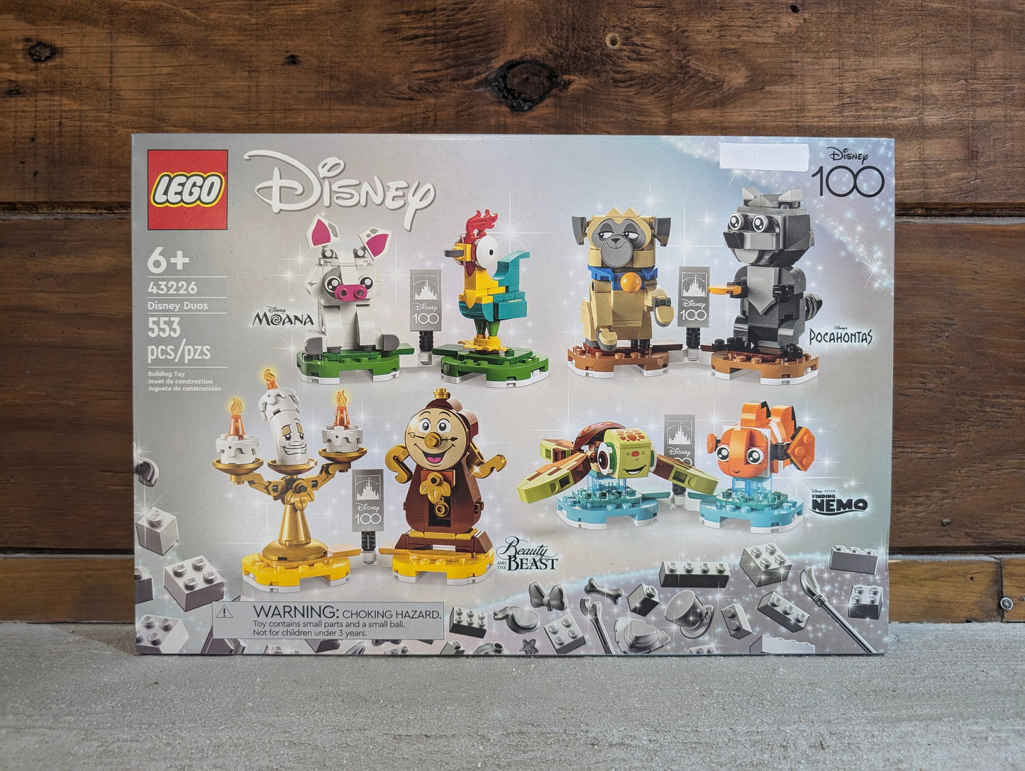 43226 Disney Duos Disney 100 Lego Set