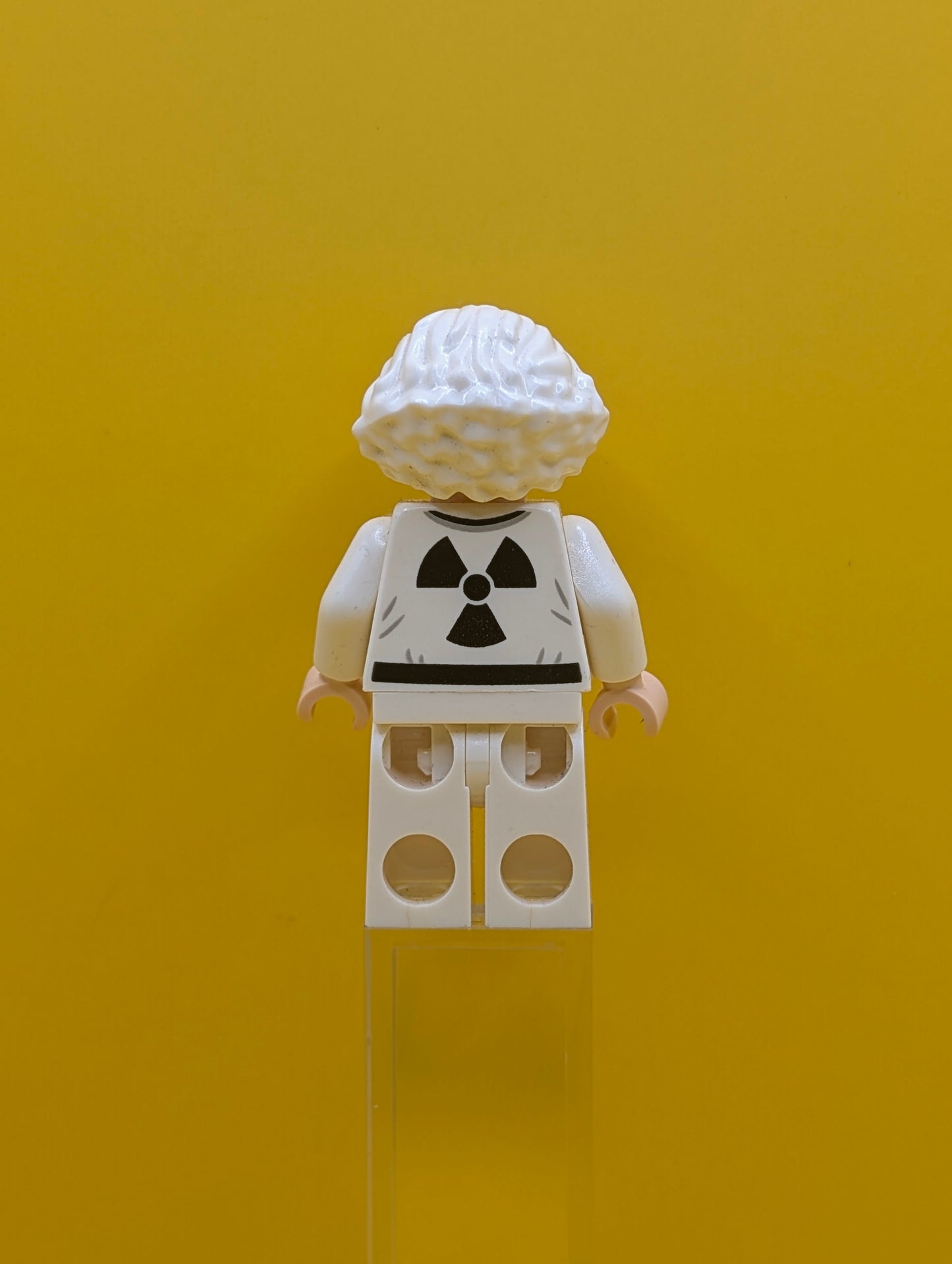 Doc Brown dim015 Back to The Future Lego Minifigure