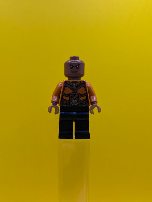 Okoye sh0476 Dark Orange Top Marvel Minifigure Lego