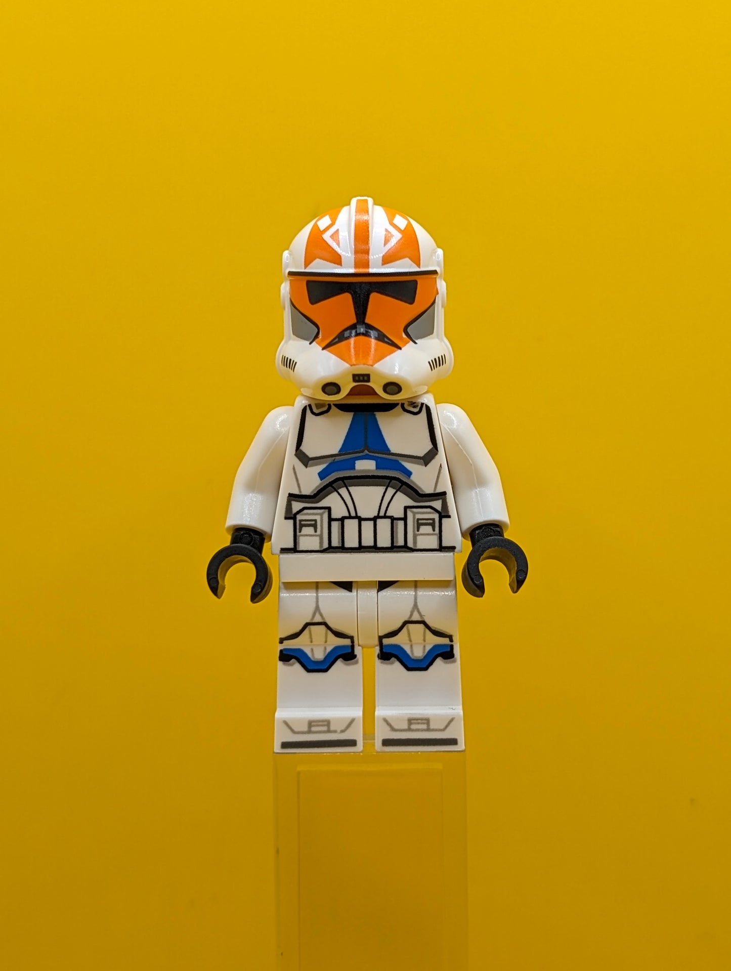 332nd Clone Trooper sw1278 Phase 2 Helmet with Holes and Togruta Markings Star Wars Minifigure Lego