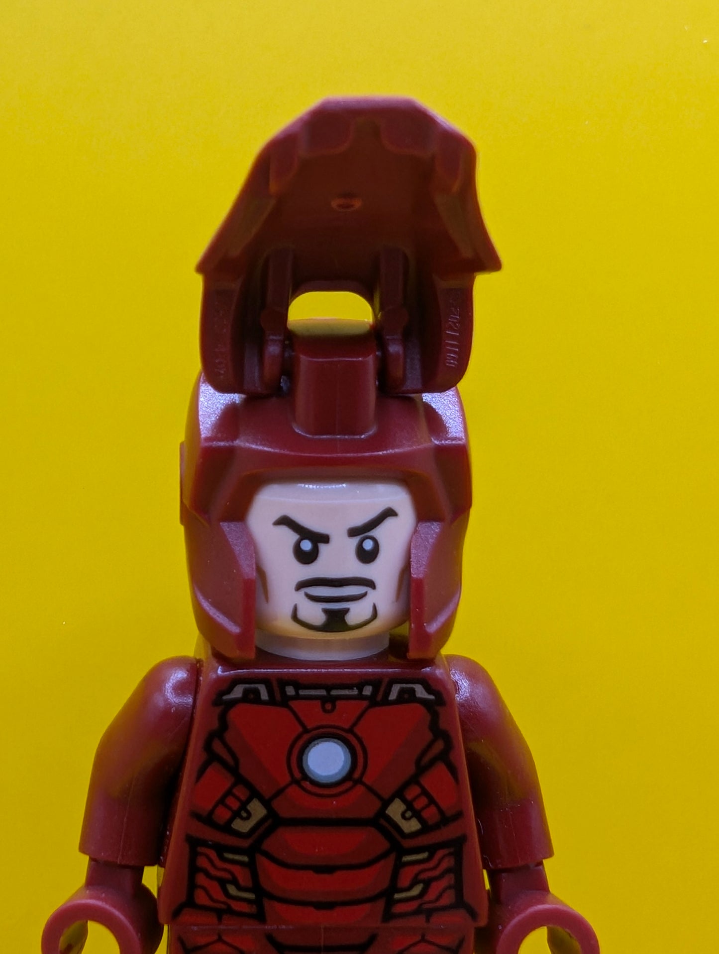 Iron Man sh0853 Mark 7 Armor Large Helmet Visor Marvel Minifigure Lego