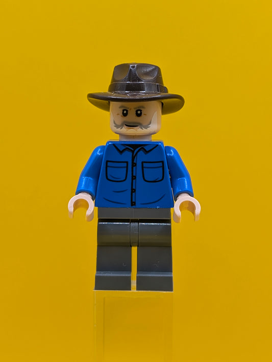 Dr. Alan Grant jw081 Jurassic World Minifigure Lego