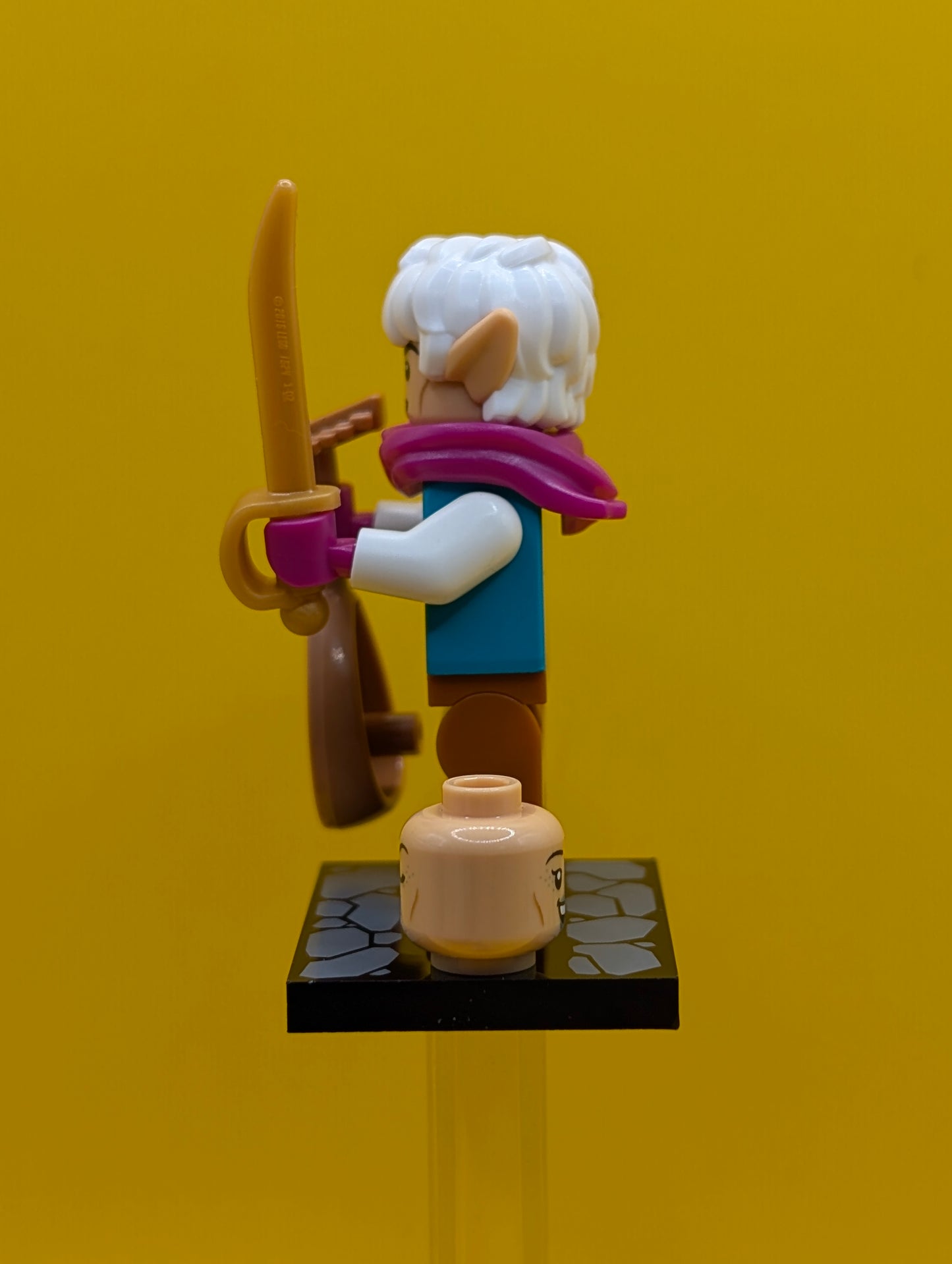 Elf Bard coldnd-9 Dungeons and Dragons CMF Minifigure Lego