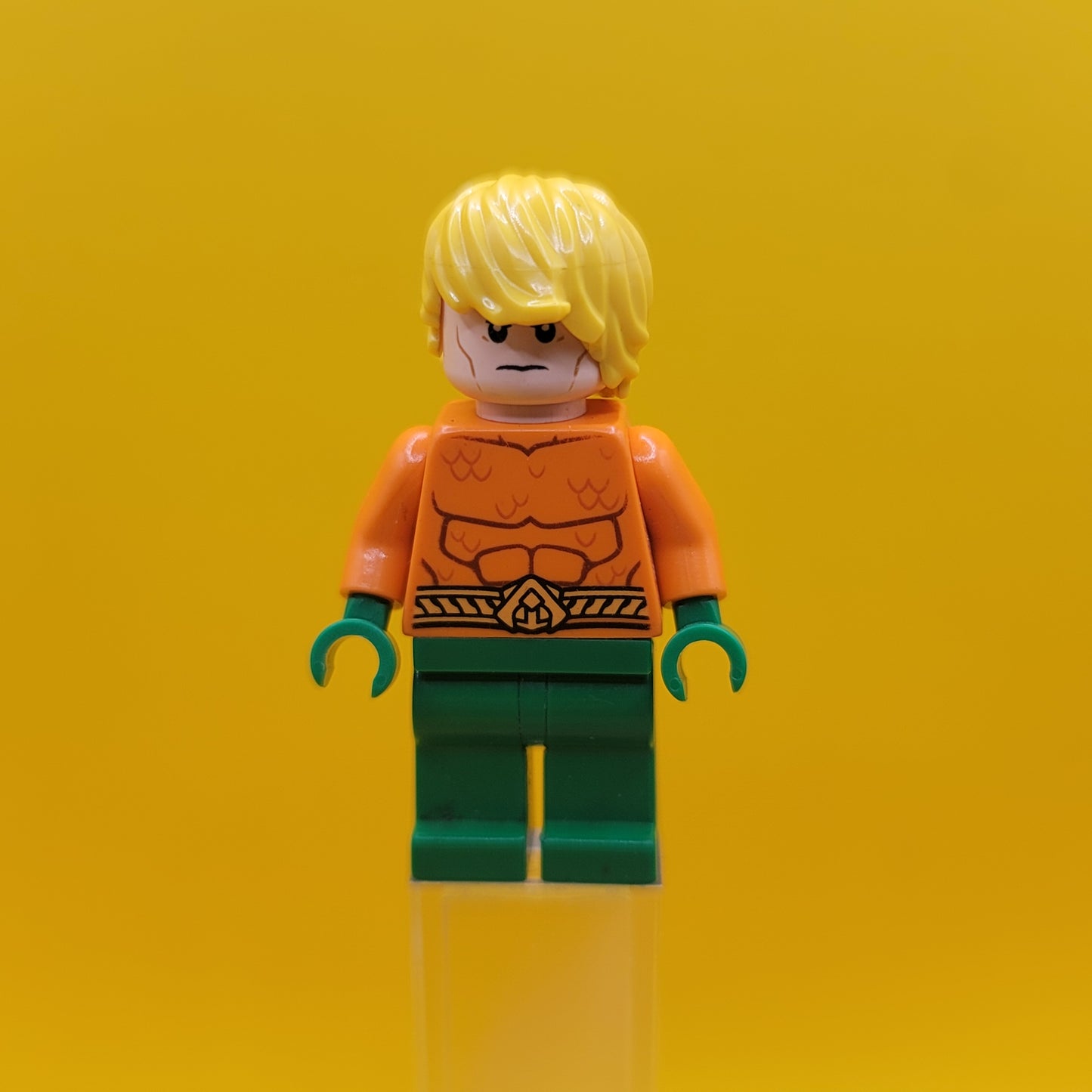 Aquaman sh0050 DC Yellow Tousled Hair Minifigure Lego