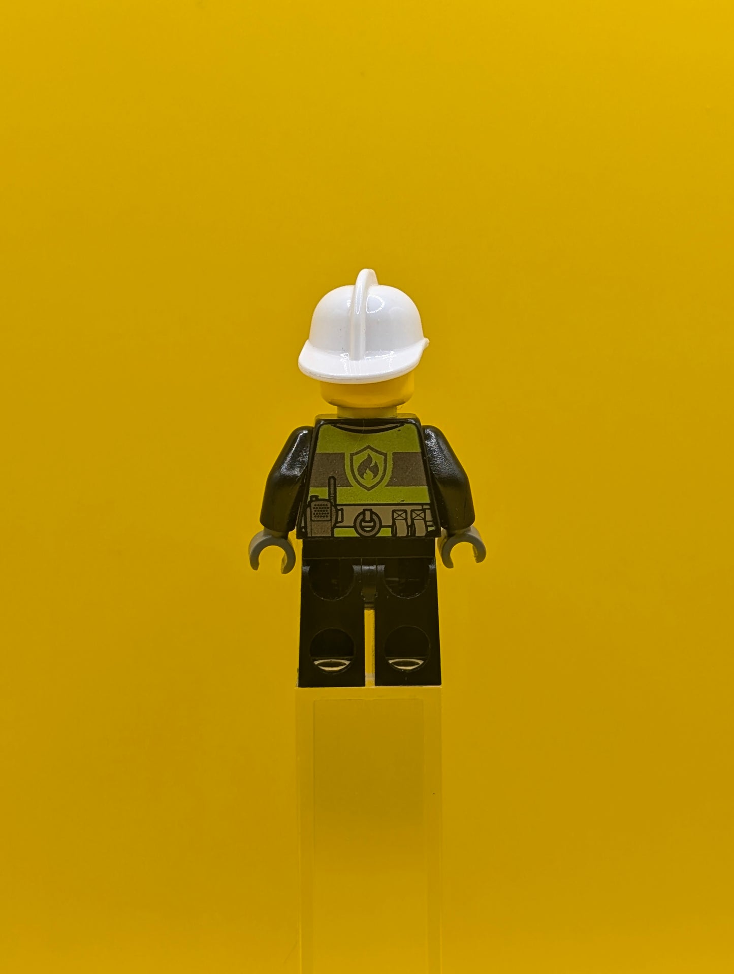 Fire- cty0302 Reflective Stripes City Minifigure Lego