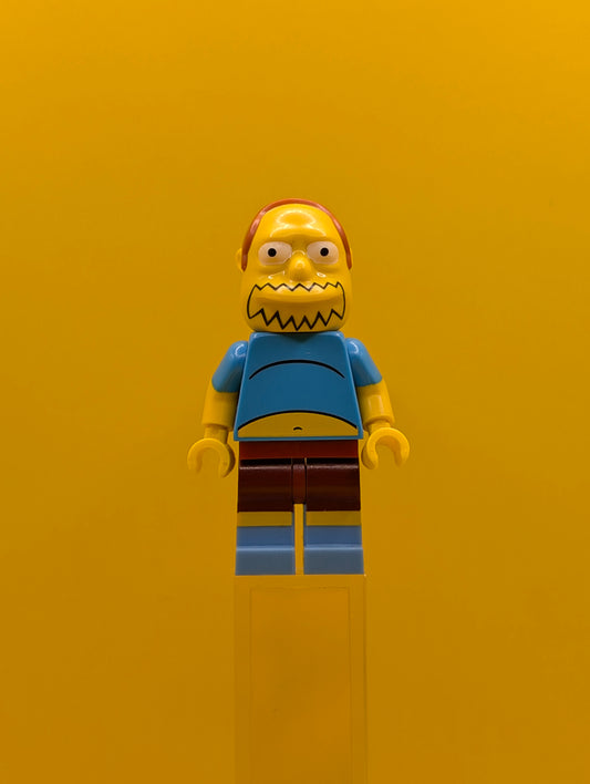 Comic Book Guy sim033 The Simpsons, Series 2 (Minifigure Only without Stand and Accessories) Lego Minifigure