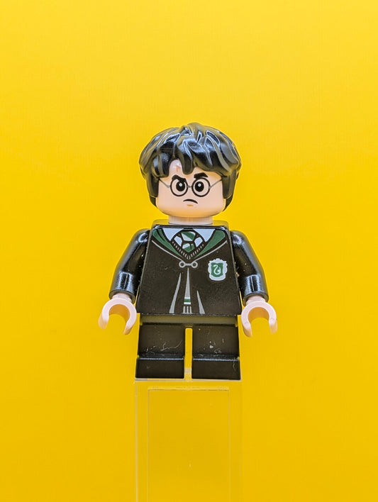 Harry Potter hp285 Black Slytherin Robe Minifigure Lego