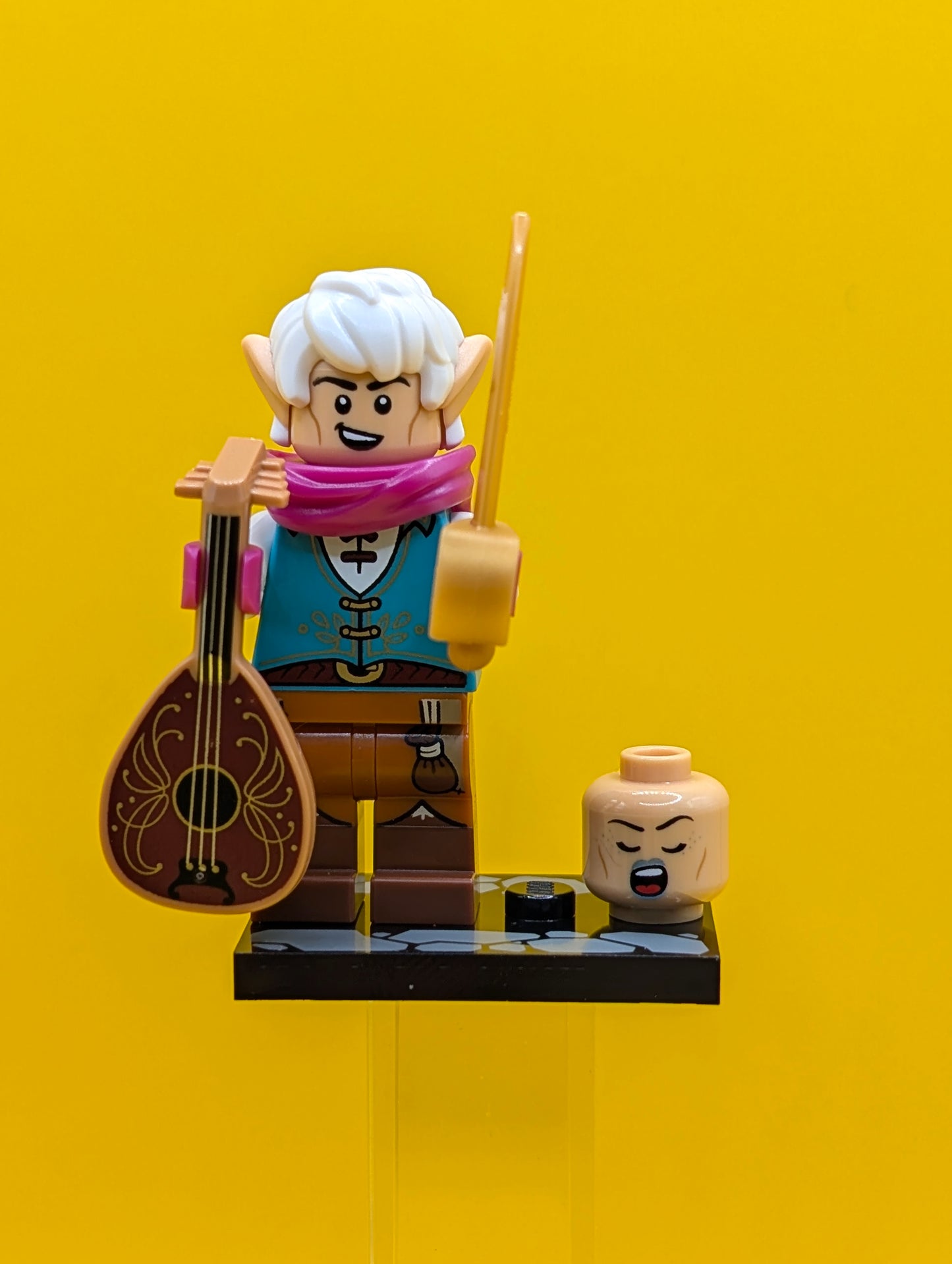 Elf Bard coldnd-9 Dungeons and Dragons CMF Minifigure Lego