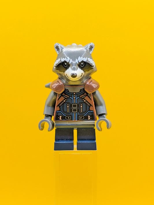 Rocket Raccoon sh0384 Reddish Brown Outfit Marvel Minifigure Lego