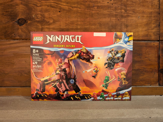 71793 Heatwave Transforming Lava Dragon Ninjago Lego Set