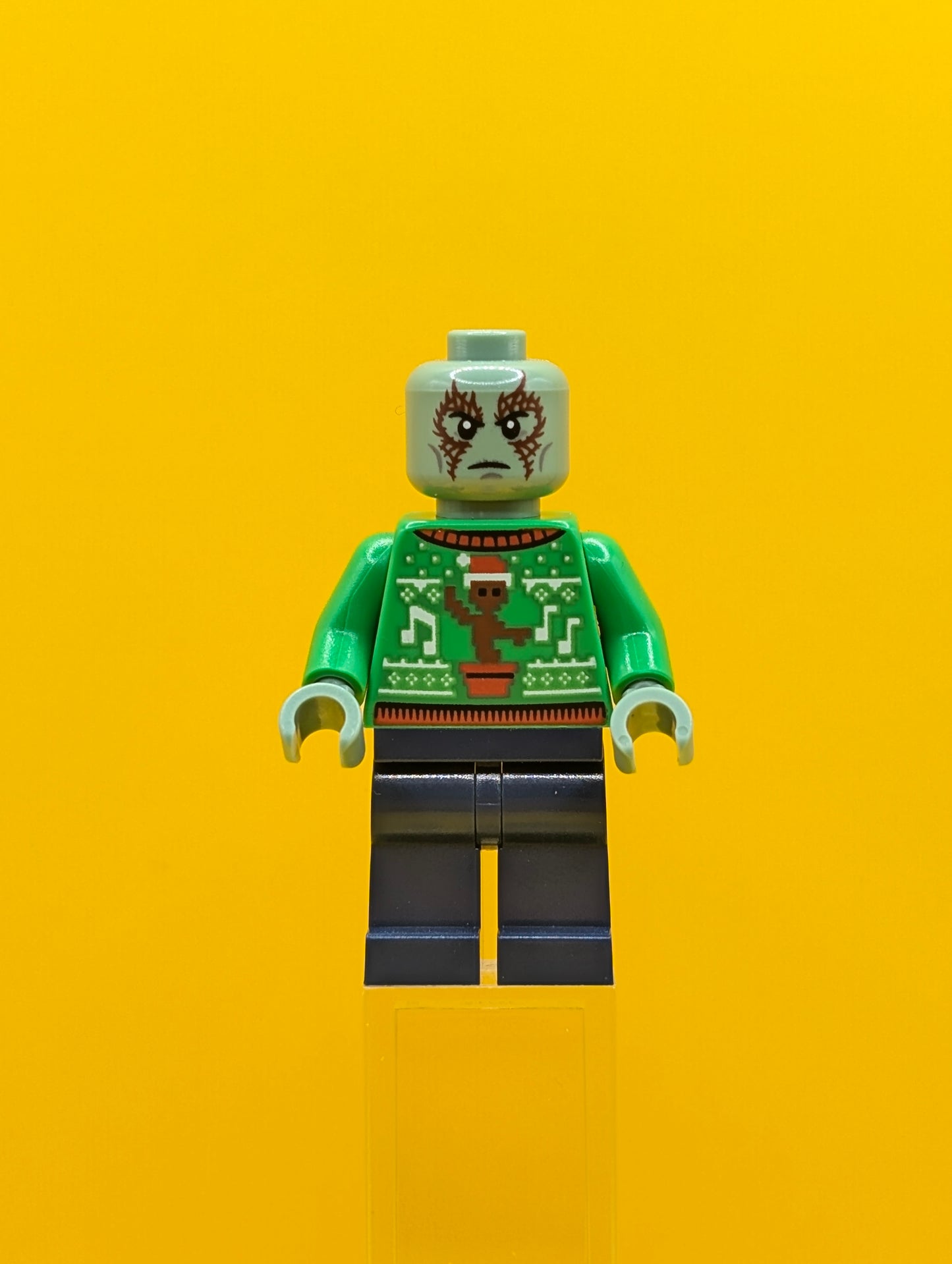 Holiday Sweater Drax sh0837 Marvel Minifigure Lego