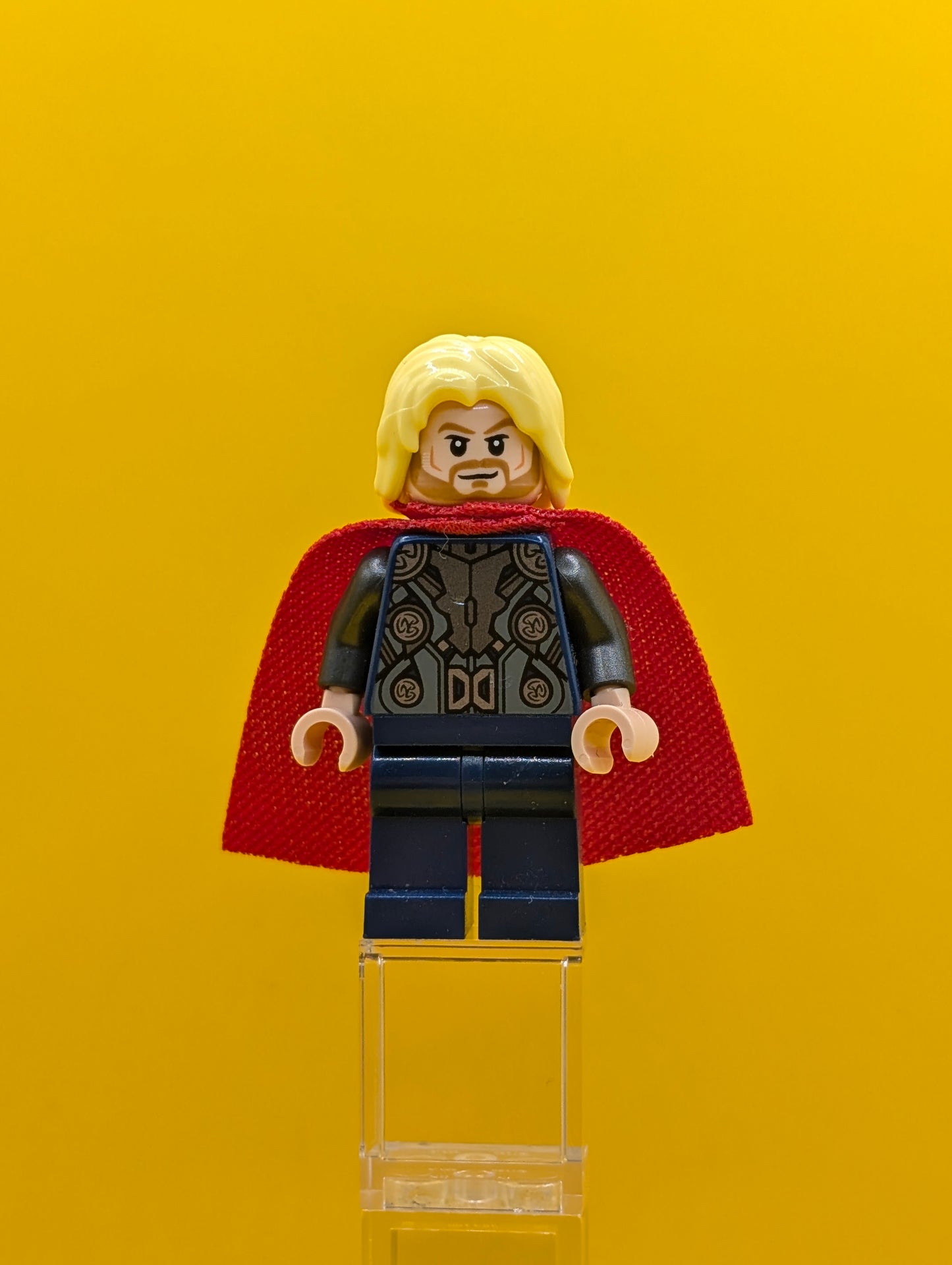 Thor sh0170 Spongy Cape Dark Blue Legs Minifigure Lego