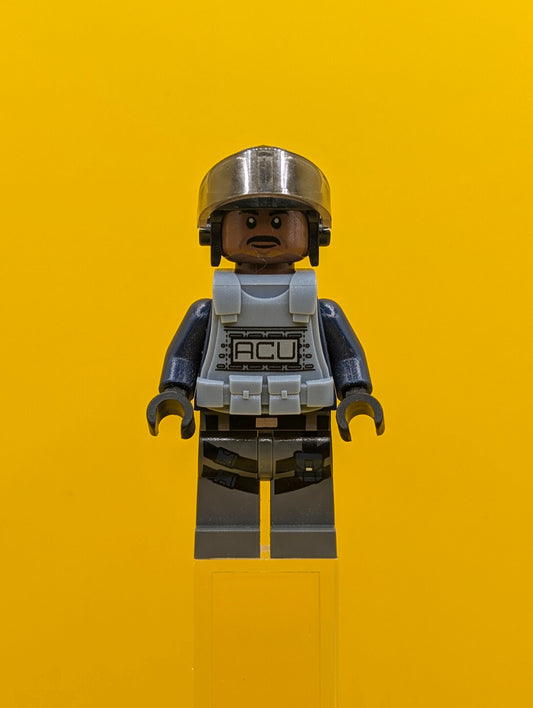 ACU Trooper jw013 Jurassic World Lego Minifigure