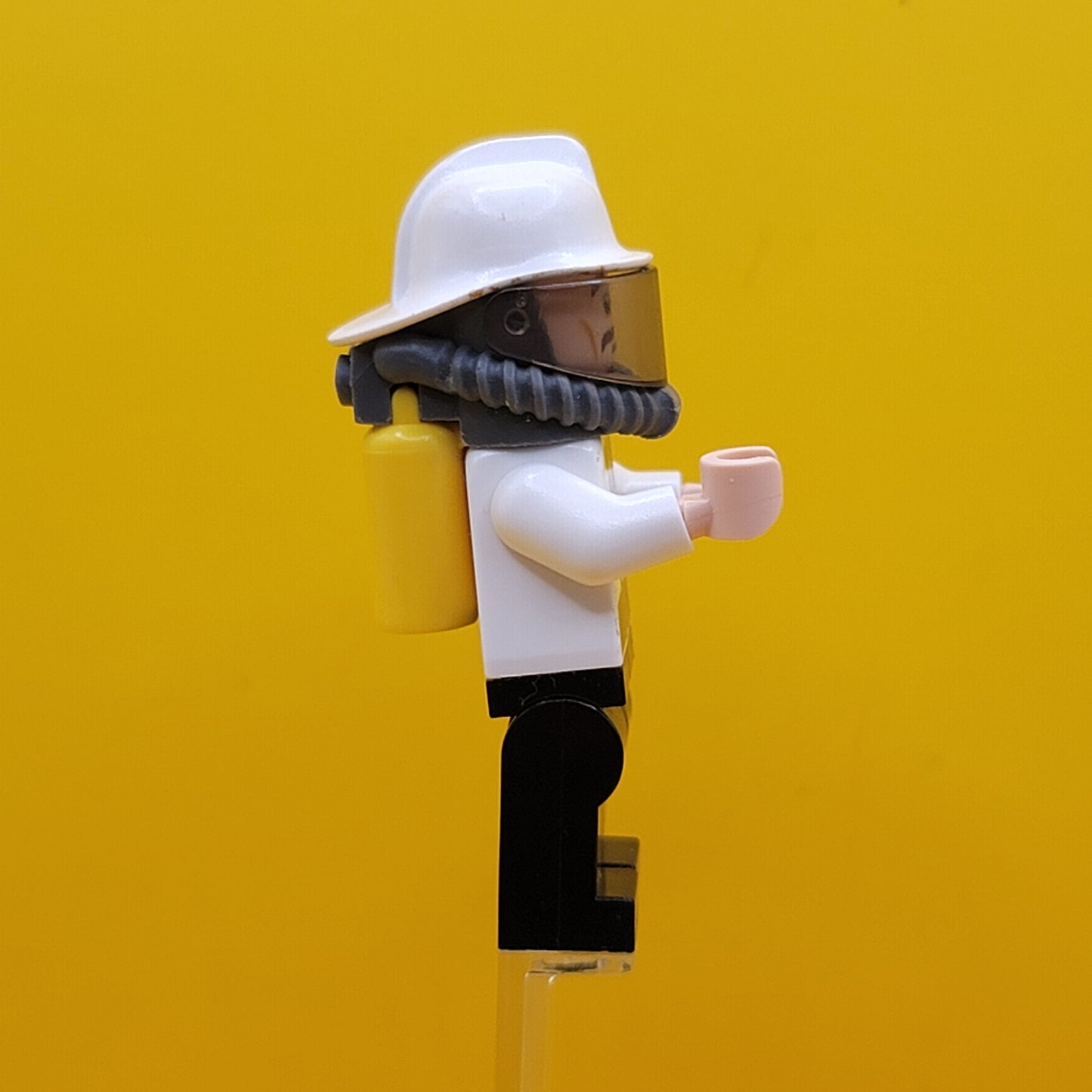 Security Guard Fire Helmet Minifigure Lego sh320