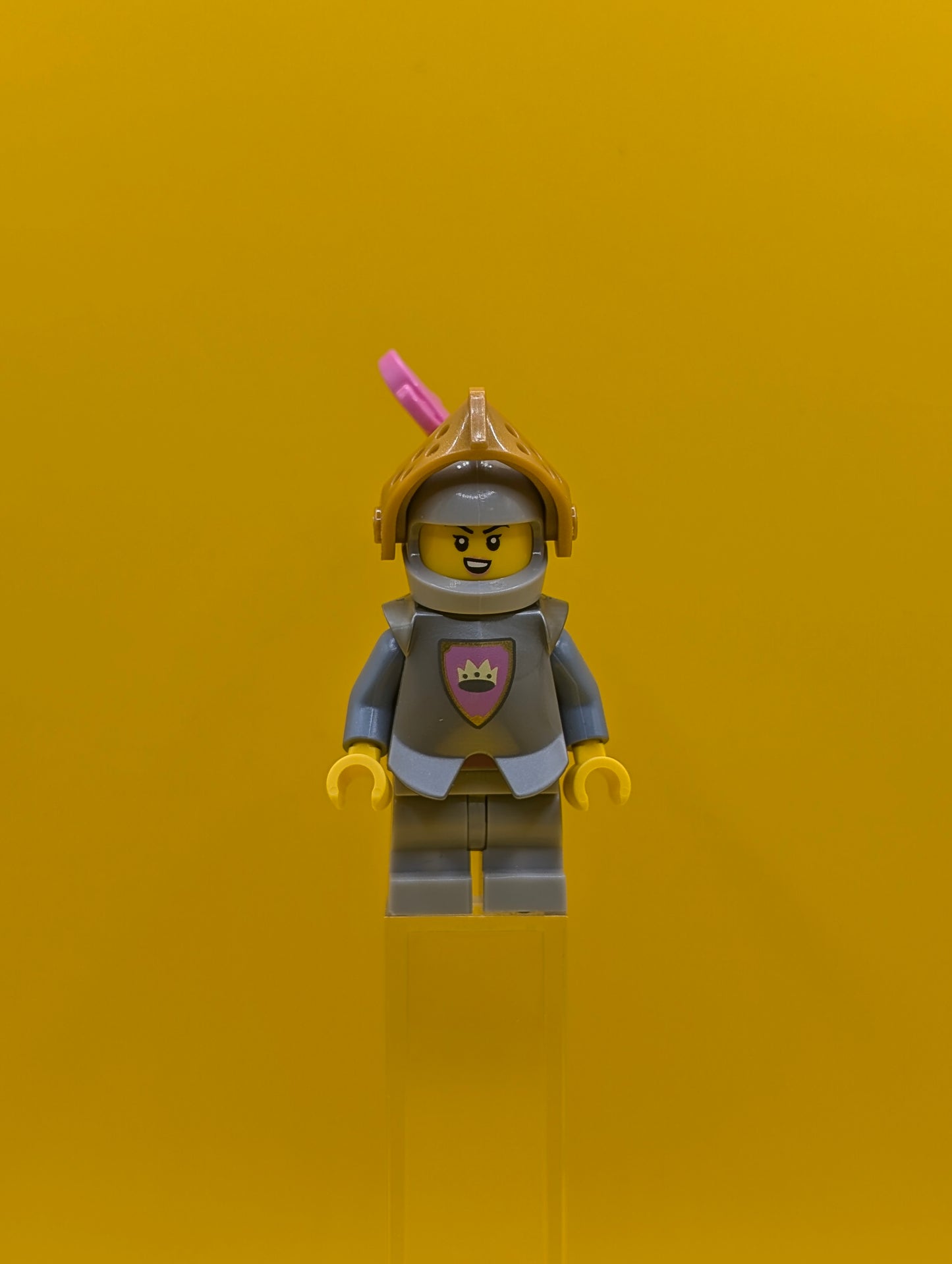 Knight of The Yellow Castle col408 Series 23 (minifigure only without stand or accessories) CMF Minifigure Lego