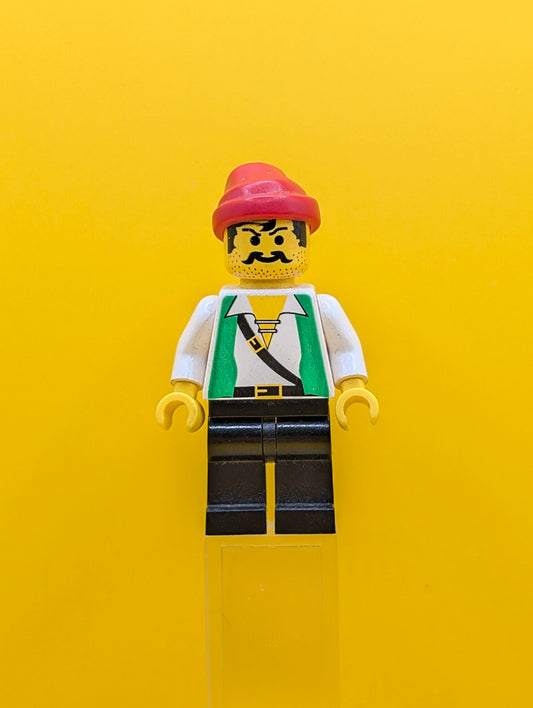 Pirate pi051 Red Bandana Minifigure Lego