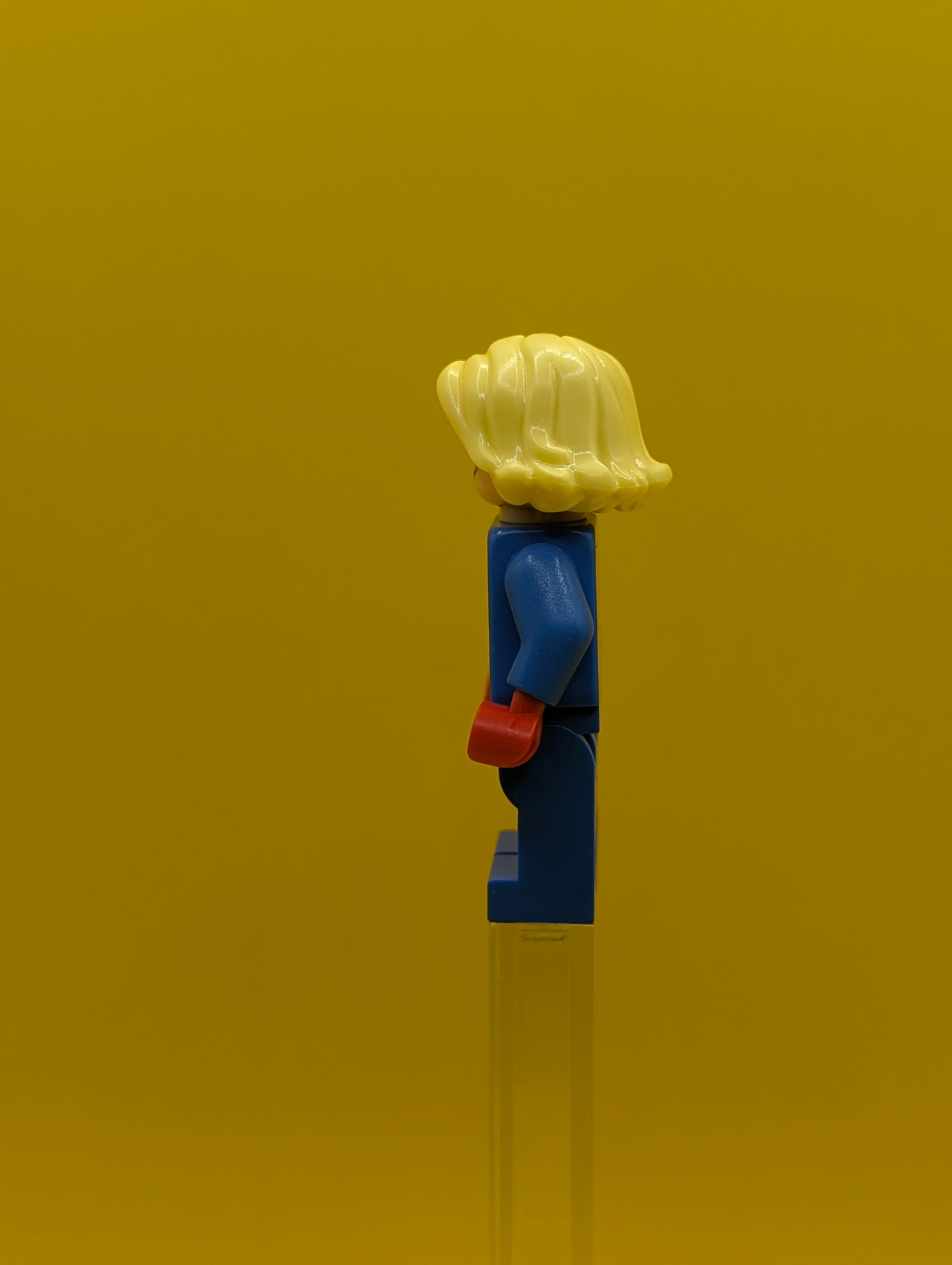 Captain Marvel Bright Light Yellow Hair sh0639 Minifigure Lego