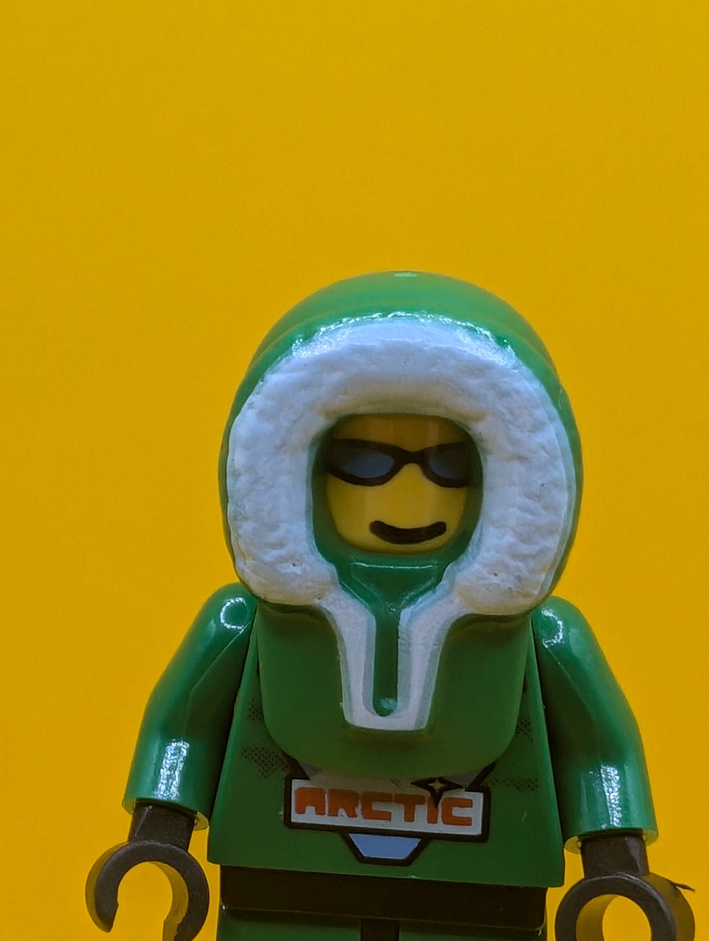 Arctic arc008 Green Hoodie Minifigure Lego