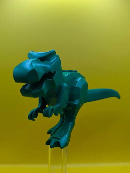 Green Tyrannosaurus Rex Dinosaur trex07 Lego animal Dinosaur Part