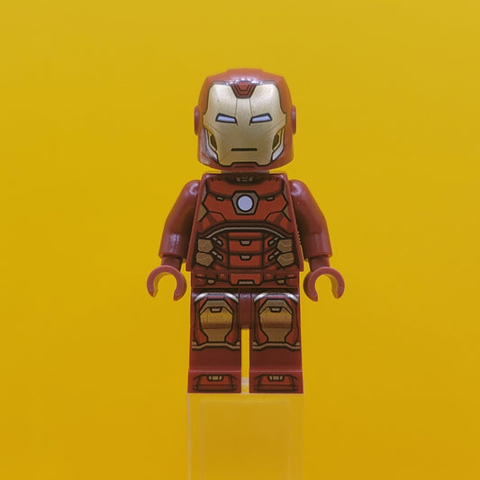 Iron Man sh0612 Silver Hexagon on Chest Lego Minifigure Super Heroes