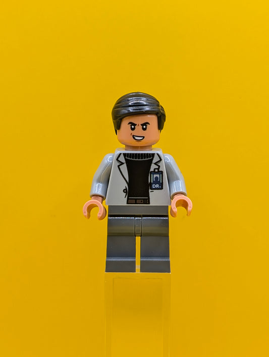 Dr. Henry Wu jw068 Jurassic World Minifigure Lego