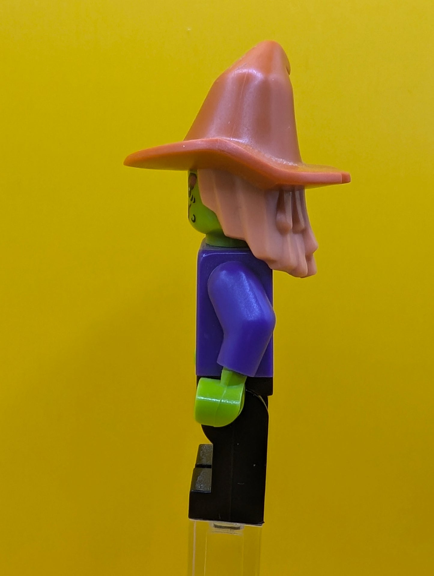 Wacky Witch hol173 Dark Orange Floppy Hat Minifigure Lego