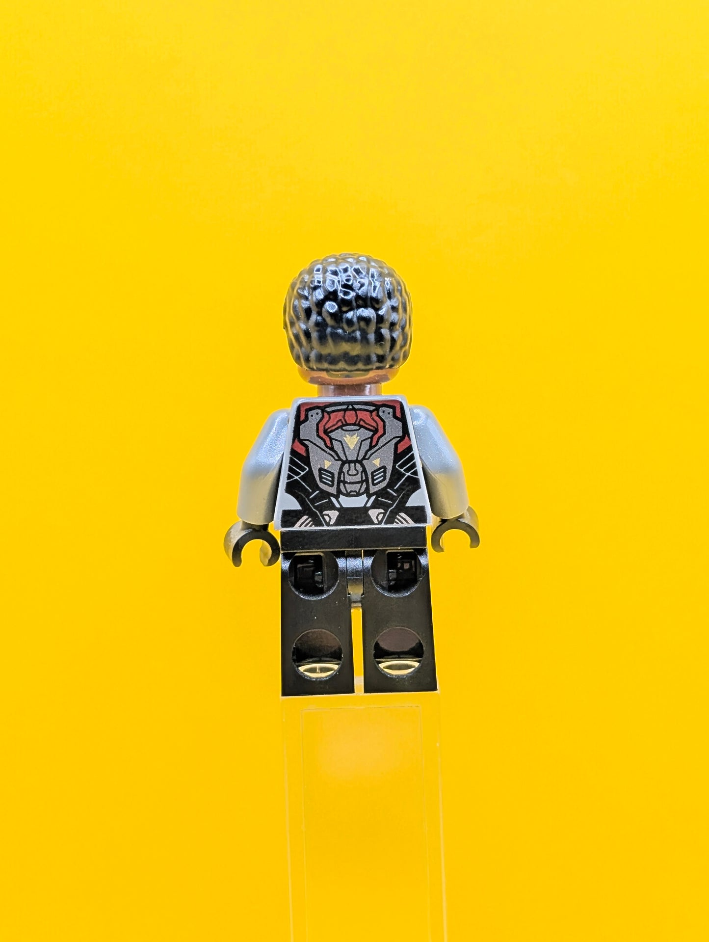 Falcon sh0503 Dark Bluish Gray and Black Suit Lego Minifigure