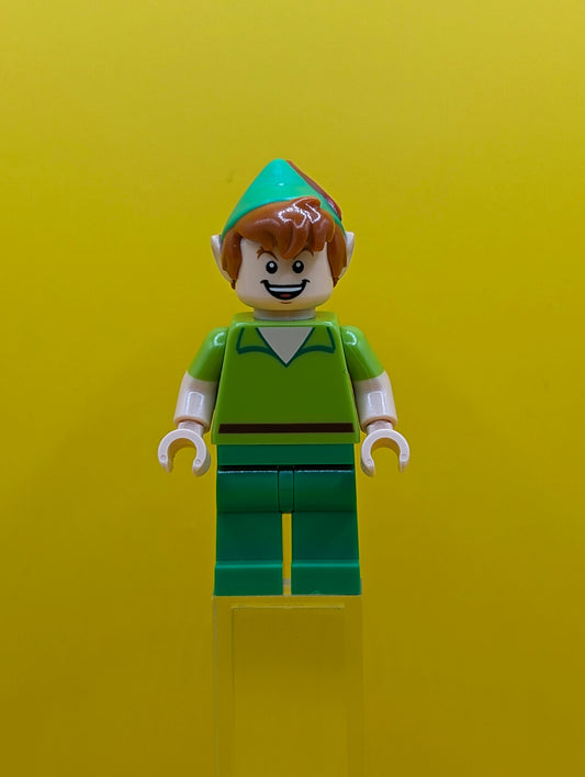 Peter Pan dis087 Minifigure, Bright Green Legs Minifigure Lego